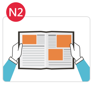 日文N2:日文期刊專題、評論並理解意涵、日語對話