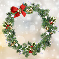 聖誕花環 Christmas wreath