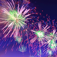 煙火 fireworks