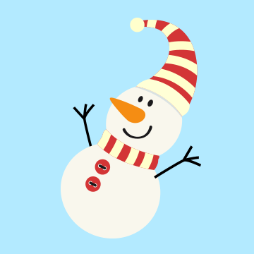 el muñeco de nieve 雪人