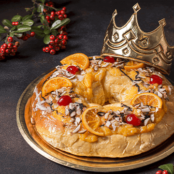 Rosca de Reyes  三王蛋糕